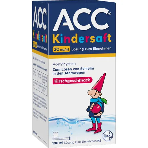 ACC children's juice, n-acetylcysteine, acetylcysteine