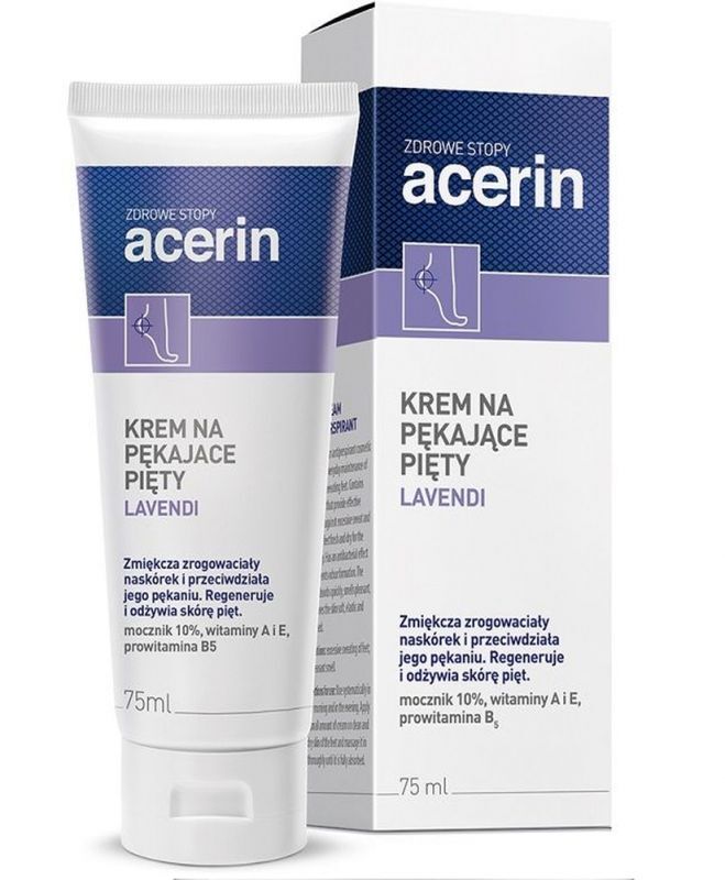 ACERIN Lavendi cream for heel healing 75ml, cracked heel cream