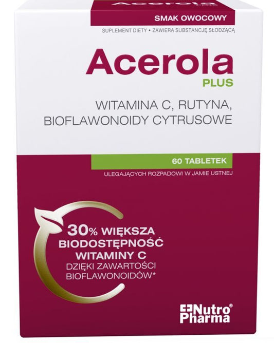 ACEROLA Plus lozenges, vitamin c ascorbic acid