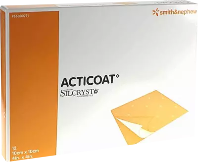 ACTICOAT 10x10 cm antimicrobial wound dressing – ELIVERA UK