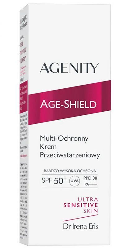 AGENITY AGE-SHIELD Multi-Protective Anti-Wrinkle Cream SPF50+ 50 ml