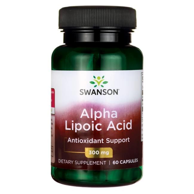 SWANSON ALA Alpha Lipoic Acid 300 mg capsules x 60