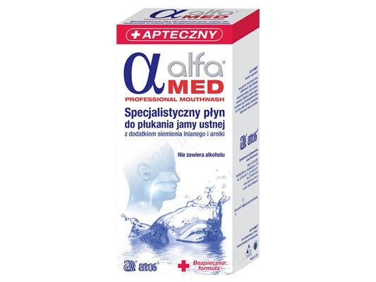 ALFA MED Mouthwash,soothes inflammation and edema