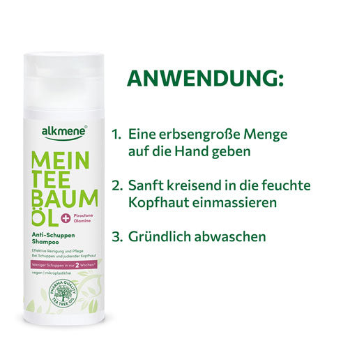 ALKMENE My Tea Tree Oil Anti-Dandruff Shampoo