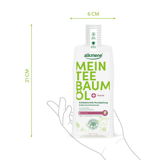 ALKMENE My Tea Tree Oil Antibacterial Mouthwash