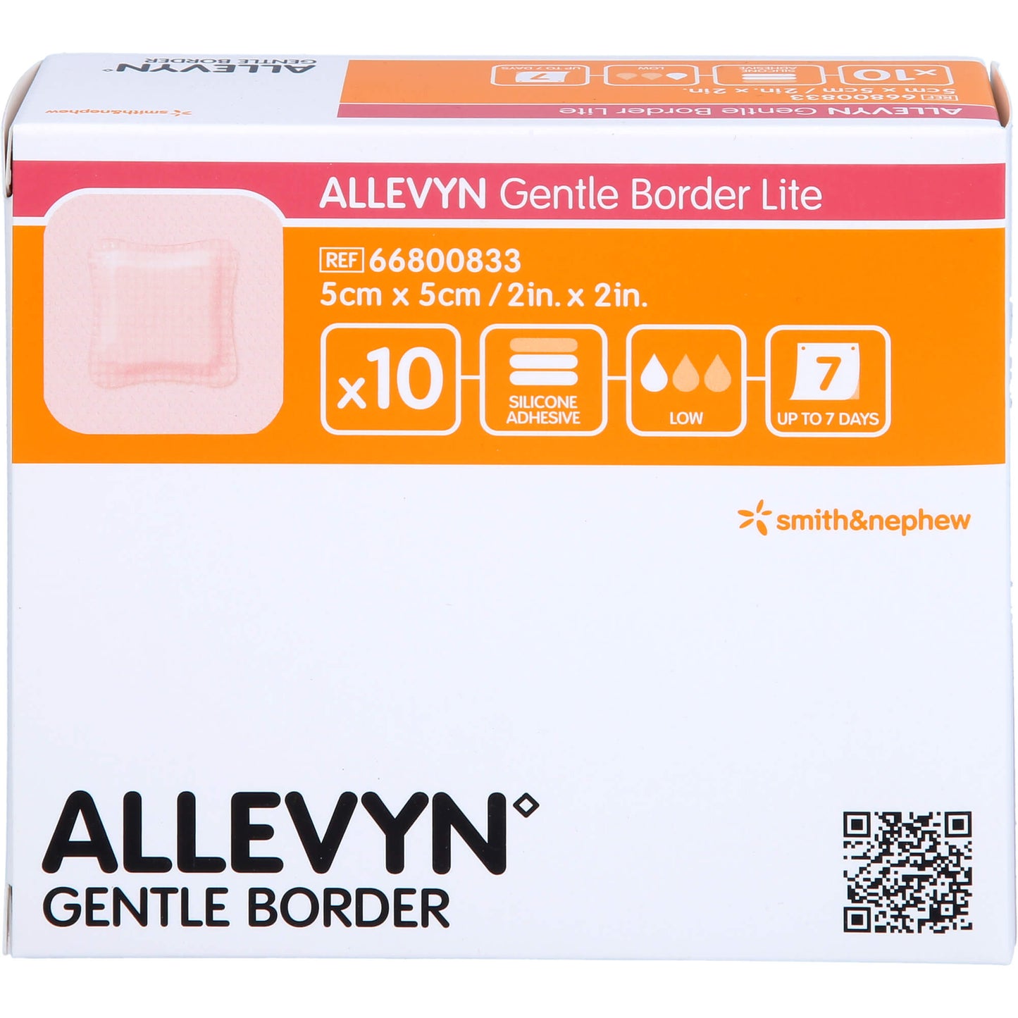 ALLEVYN Gentle Border Lite 5x5 cm foam connector