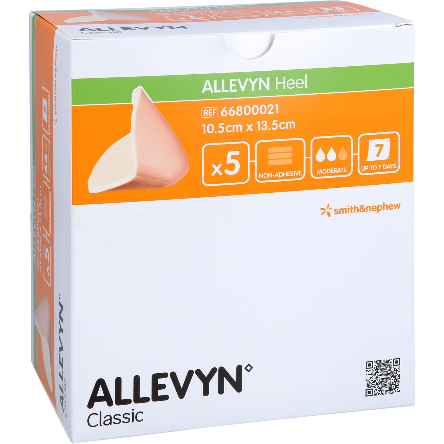 ALLEVYN Heel Foam Heel Bandage 10.5 x 13.5 cm
