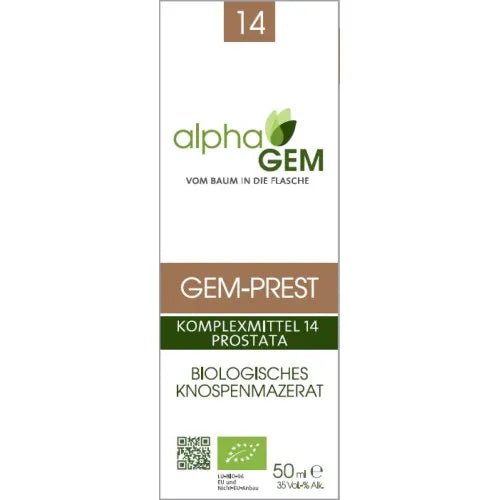 ALPHAGEM GEM Prest GC14 Prostate Drops 50 ml