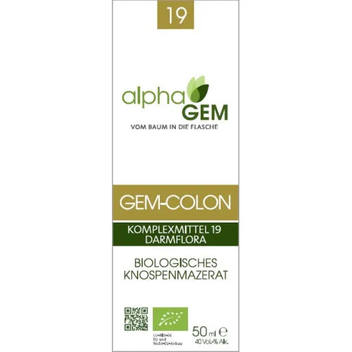 ALPHAGEM GEM Colon GC19 Intestinal Flora Drops