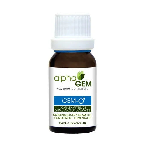 ALPHAGEM GEM Men GC22 Stimulant fd Mann Drops
