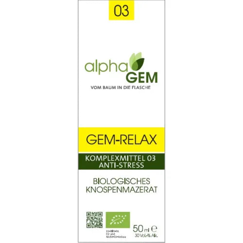 ALPHAGEM GEM Relax GC03 Anti-Stress Drops