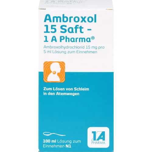 AMBROXOL 15 juice 1A Pharma 100 ml