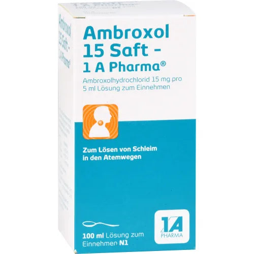 AMBROXOL 15 juice 1A Pharma 100 ml