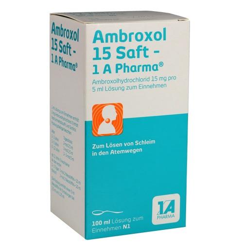 AMBROXOL 15 juice 1A Pharma 100 ml