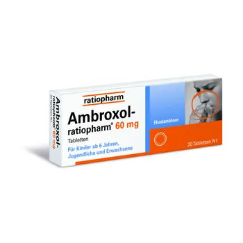 AMBROXOL ratiopharm 60 mg Expectorant Tablets 20 tablets