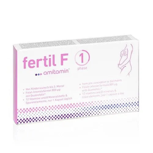 AMITAMIN fertil F phase 1 capsules 30 pc