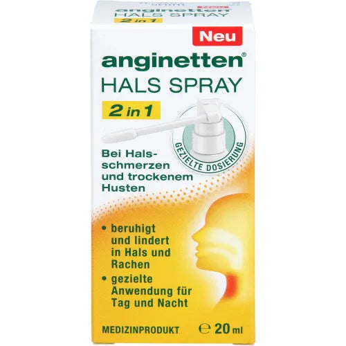 ANGINETTEN Throat Spray 2-in-1 Adult