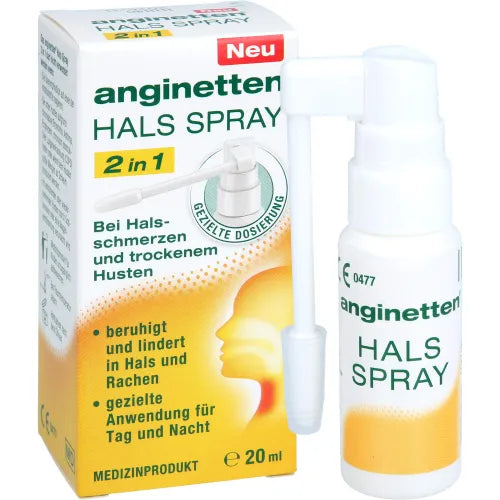 ANGINETTEN Throat Spray 2-in-1 Adult