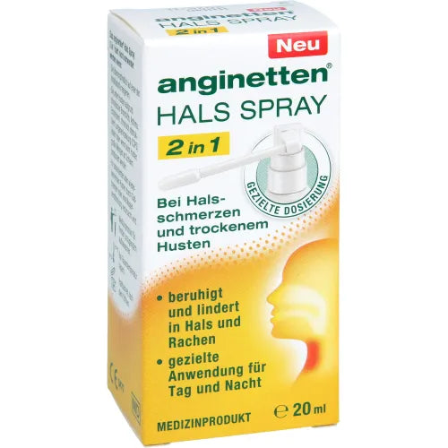 ANGINETTEN Throat Spray 2-in-1 Adult