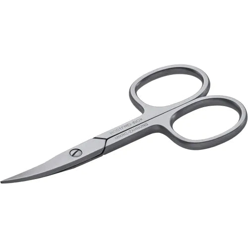 APOLINE micro-serrated nail scissors, stainless steel