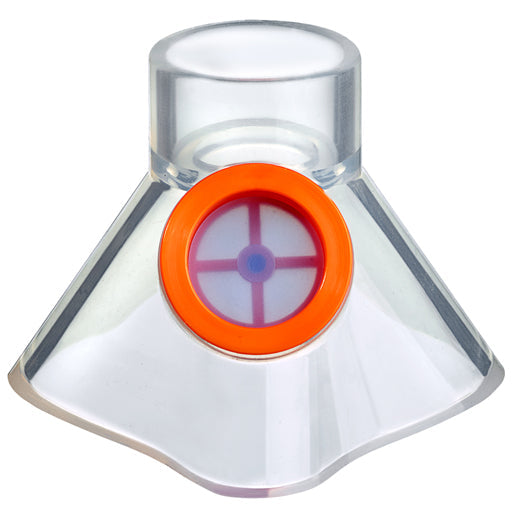 APONORM inhaler silicone mask size S orange