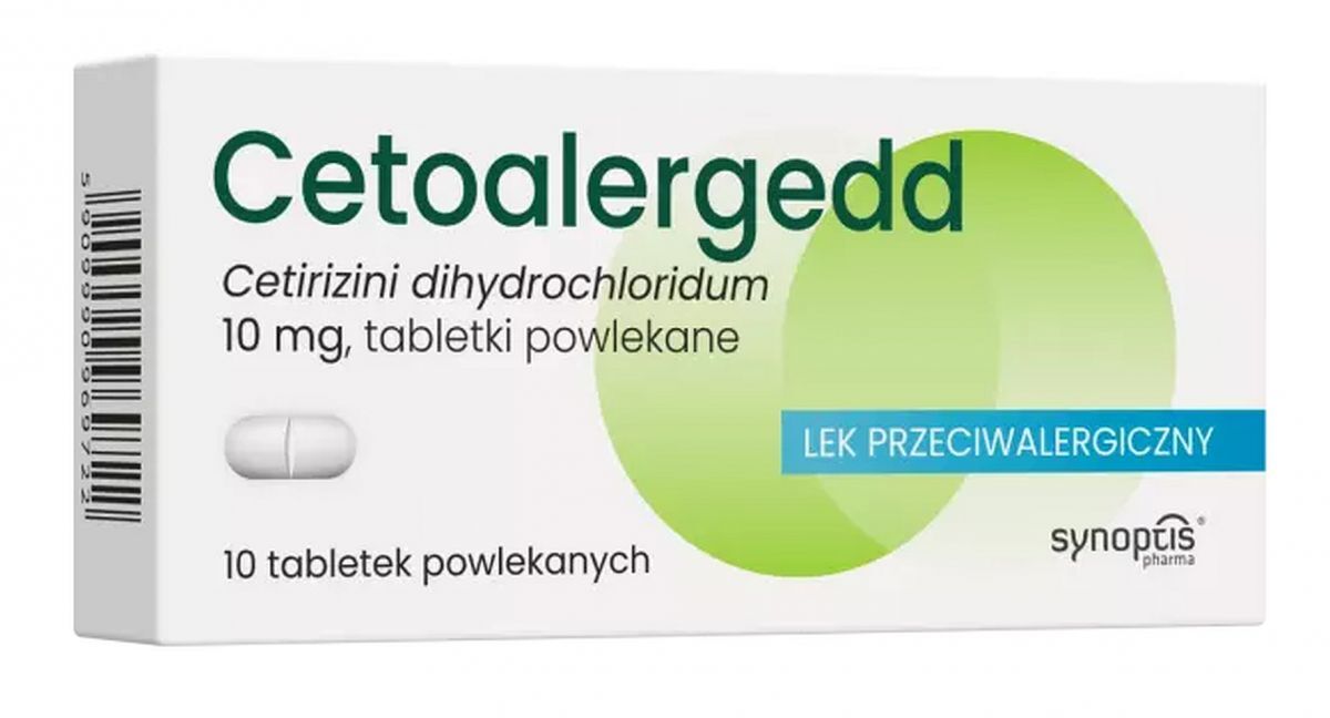 APTEO MED Cetoalergedd 10 mg 10 tablets