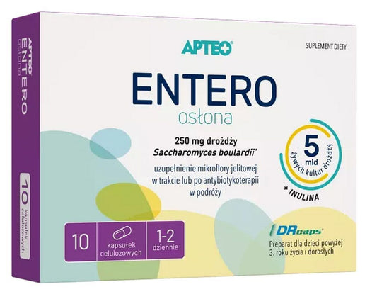 APTEO Entero guard x 10 capsules, live yeast
