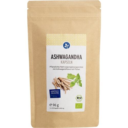 ASHWAGANDHA 300 mg organic capsules vegan 240 pcs