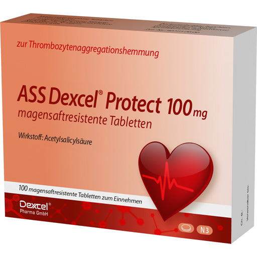 ASS Dexcel Protect 100 mg gastric juice tablets