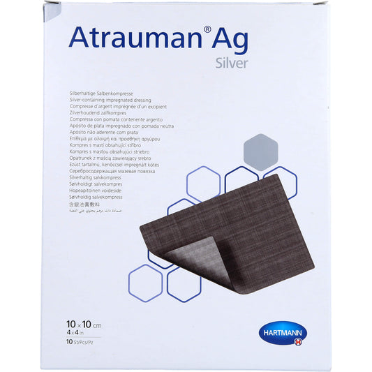 ATRAUMAN Ag 10x10 cm sterile compresses