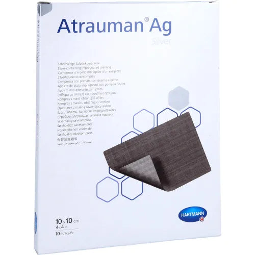 ATRAUMAN Ag 10x10 cm sterile compresses, 10 pieces - 2