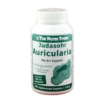 AURICULARIA JUDASOHR 500 mg Extract+Powder Capsules 200 pcs