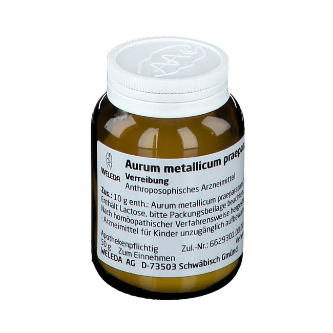 AURUM METALLICUM PRAEPARATUM D 20 Trituration
