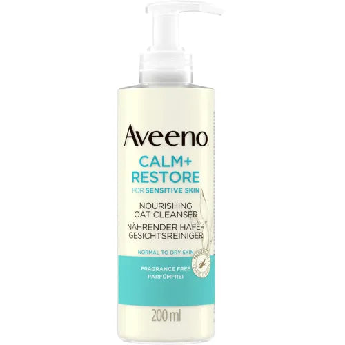 AVEENO Calm+ Restore Nourishing Oat Facial Cleanser 200 ml