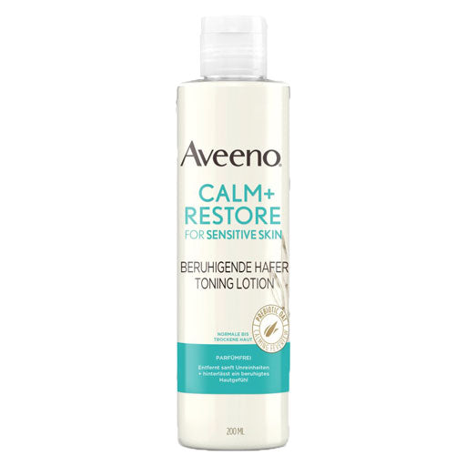 AVEENO Calm+ Restore calming oat toning lot.