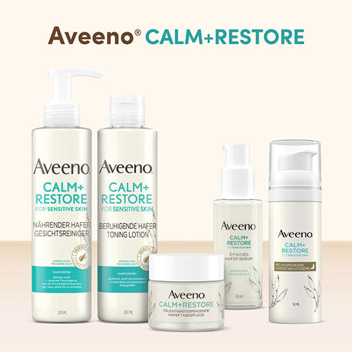 AVEENO Calm+ Restore Nourishing Oat Facial Cleanser 200 ml