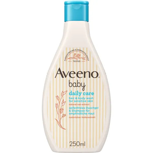 AVEENO baby daily care soap-free shower gel & shampoo 250 ml