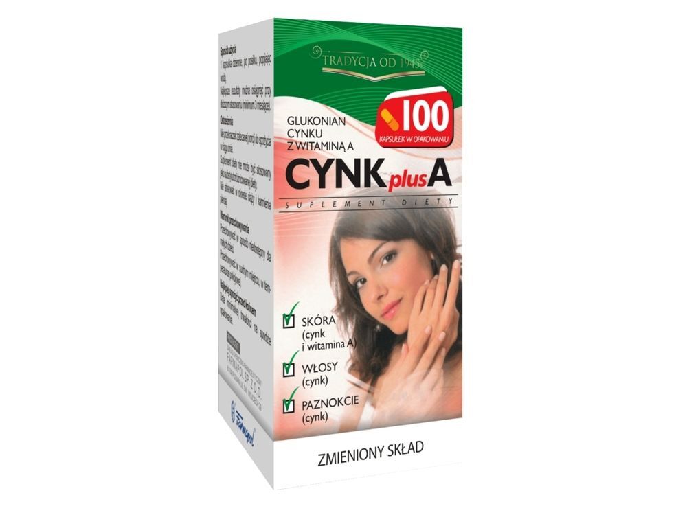 A zinc plus x 100 capsules, zinc supplement - Zinc Supplement