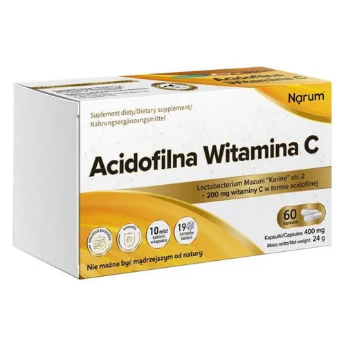 Acidophilic vitamin C 400 mg