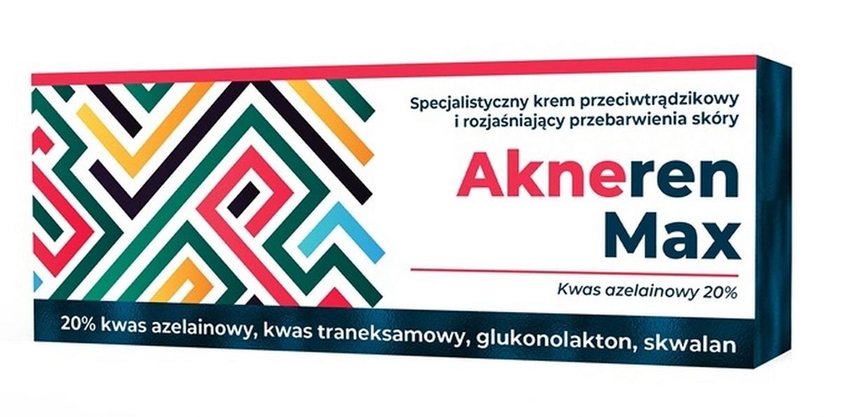 Acne cream, Akneren Max cream