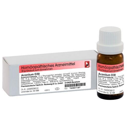 Aconitum napellus, ACONITUM D 30 Globules