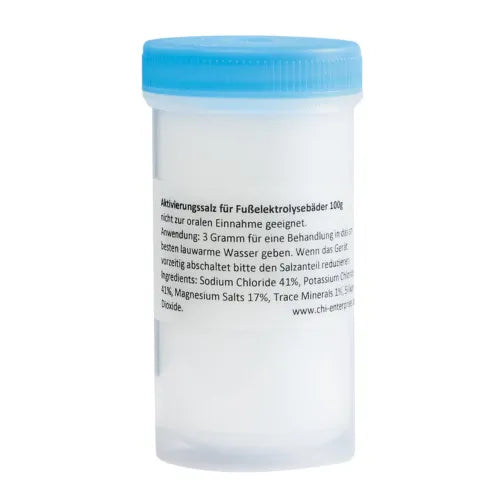 Activation salt for foot electrolysis baths 100 g