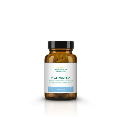 After hormonal contraception with zinc and vitamin C, PILL Complex Capsules