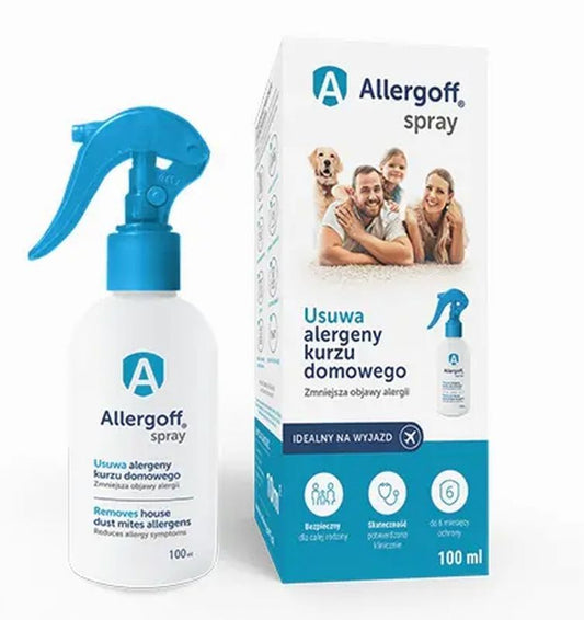 How to remove allergens from house Alergoff Spray allergen neutralizer 100 ml