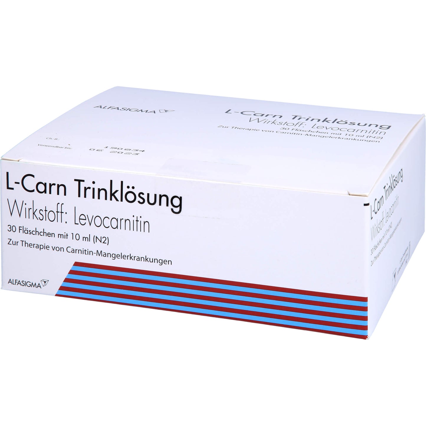 Alfasigma L-Carn levocarnitine Drinking Solution  30 × 10 ml Pack
