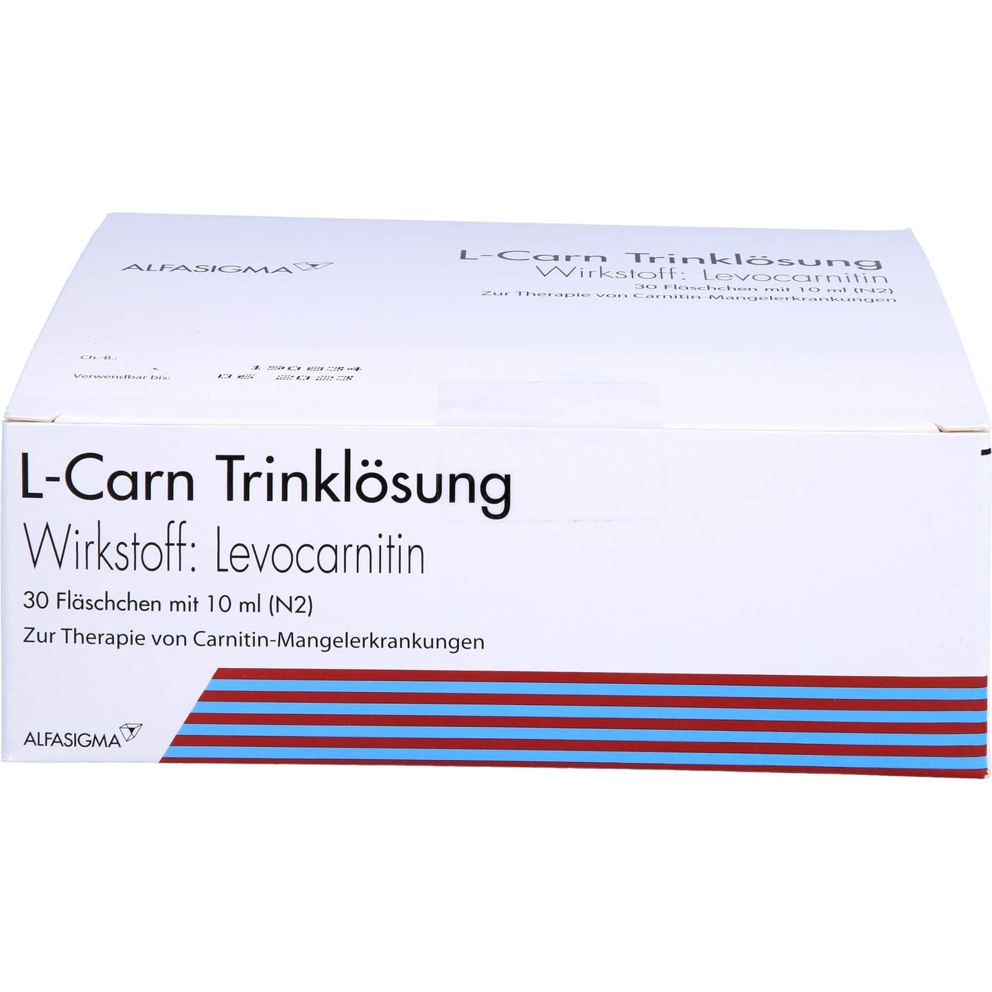 Alfasigma L-Carn levocarnitine Drinking Solution  30 × 10 ml Pack