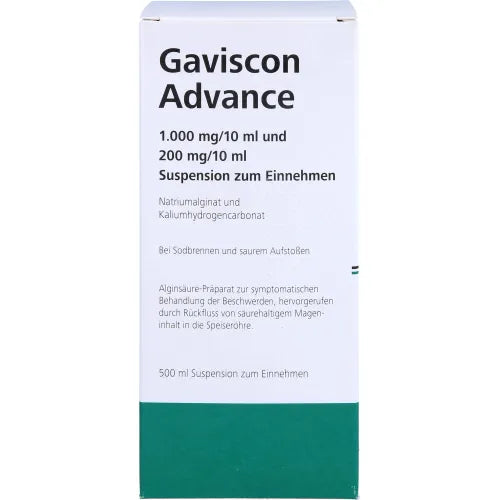 Alginic acid , stomach acid reflux, GAVISCON Advance Suspension
