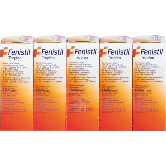 Allergic rhinitis, FENISTIL drops 100ml
