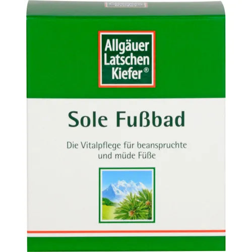 Allgäu Mountain Pine Brine Foot Bath Salt foot bath