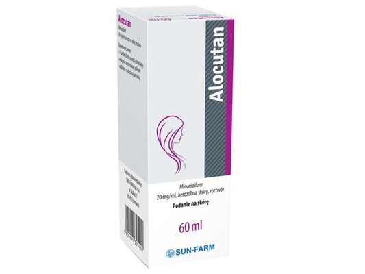 Alocutan, female pattern baldness, early stage female pattern baldness